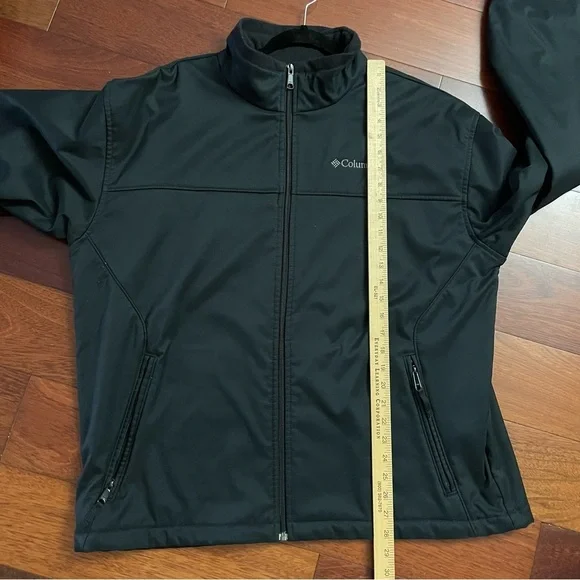 Columbia Jacket Black Full Zip Comfort Performance Active B30  Men's Sz XL B30 - Picture 12 of 13